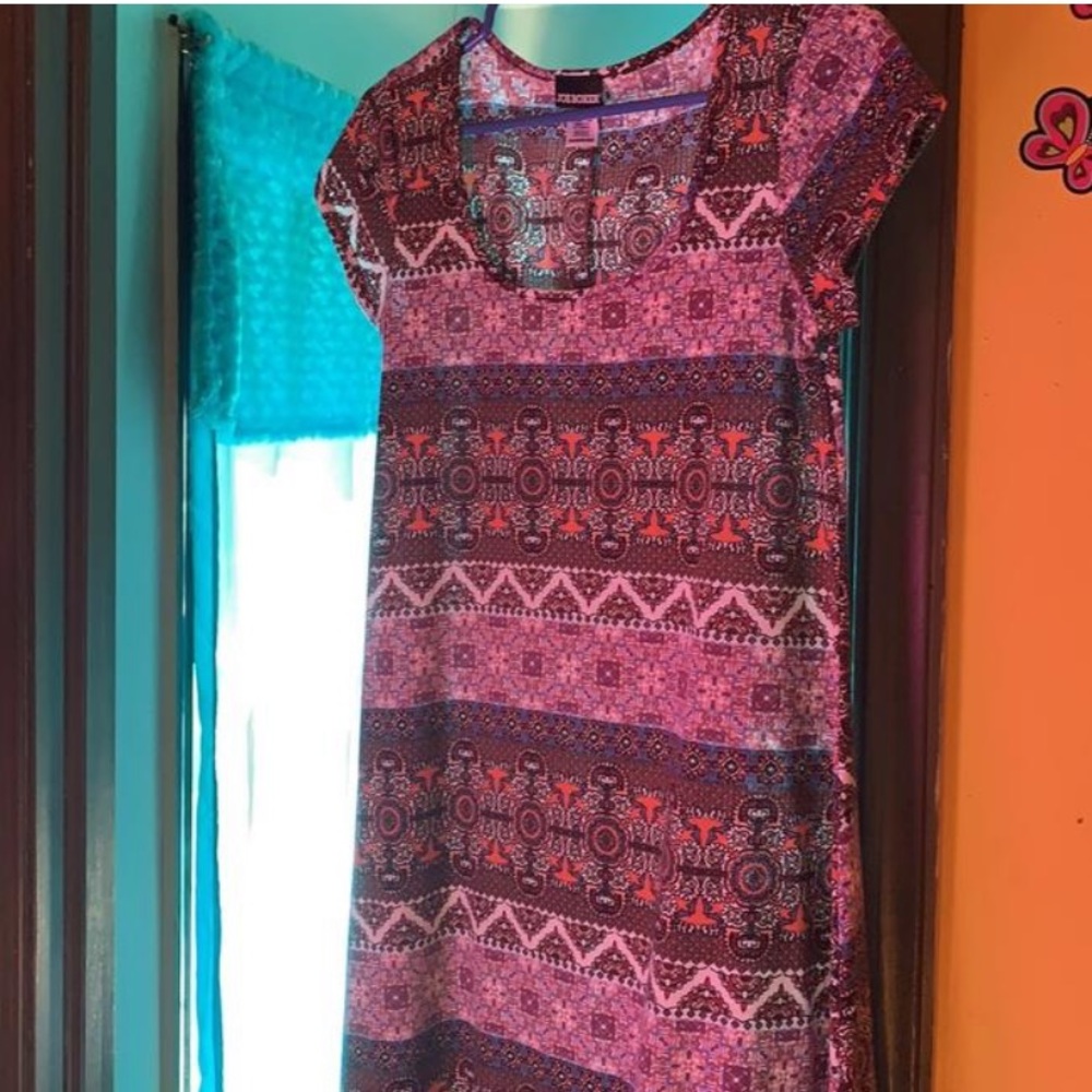 Short printed dress
